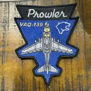 Navy VAQ-139 Prowler Westpac Cougar Military Embroidered Patch Fighter Jet Plane
