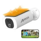 ANRAN 2K Solar Battery Powered Wireless Outdoor Security Camera System WiFi Home