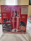 NutriBullet NBR-1201R 12 Piece High Speed Blender Mixer System Red 600 Watts