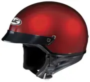 Wine HJC CS-2N Solid Helmet - Lg