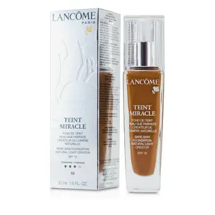 蘭蔻 Lancome - 水感奇蹟粉底液SPF 15 Teint Miracle Bare Skin Foundation Natural Light Creator SPF 15