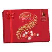 在飛比找momo購物網優惠-【Lindt 瑞士蓮】Lindor夾餡牛奶巧克力禮盒 14入