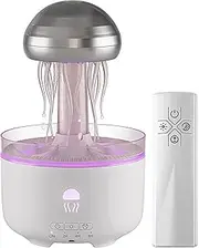 Essential Oil Diffuser 320ml - Jellyfish Aroma Diffuser Air Humidifier with Timer, Auto-Off Safety Switch, Color-Changing LED & Remote Control for Bedroom, Home, Office, Yoga Room