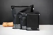 100% Compostable Mailer Biodegradable Satchel Post Packaging Black XS,S,M,L 100PP (Medium 31*39.5CM)