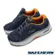 Skechers 慢跑鞋 Max Cushioning Arch Fit 男鞋 深藍 橘 足弓支撐 避震 厚底 運動鞋 220336NVOR