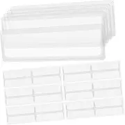 UTHCLO Adhesive Label Protectors PVC for Binder Index Card and Desk Name Tag Holders