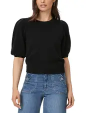 Paige Lucerne Cashmere Puff Sleeve Top