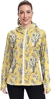 [Caihoyu] Plain Hoodie Long Sleeve Swim Shirts UPF 50+ Protection Gym People Sweatshirt for Hiking Outdoor, Multicolor09, Large