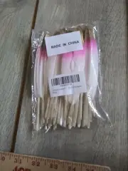 Gold Tip Pink Goose Feathers 10 Pieces 4-6" Inches