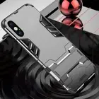 Heavy Duty Shockproof Hybrid Hard+Soft Armor Case Stand Cover for iPhone 11/XR/X