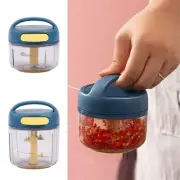 Manual Food Processor Vegetable Chopper Portable Hand Pull String Garlic