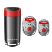 Get A Mason Jar Vacuum Sealer Lids - 12 Regular & 12 Wide Mouth Lids by Purchasi