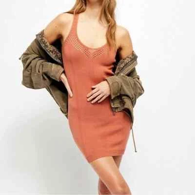 Free People - NWT Knockout Crochet Mini Dress