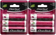 ChapStick Lip Balm, Classic Cherry, 0.15 Ounce Each (Pack of 6)