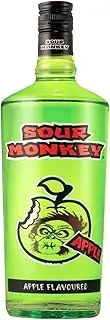 Sour Monkey Sour Apple Spirit Cooler Liqueur 750mL