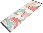 PDZRMY Washable Runner Rug Ice Skete Seamless 2’ x 6’ Non-Slip Kitchen Runner Rug for Hallways Entryway Bedroom Living Room Carpet Runner- Soft Thin Mat for Family Pet