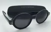 New Jack Purcell CONVERSE Sunglasses Y004 UF 46-22 145 Black Frame w/Grey Lenses