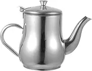 DONFAMDS Kitchen Oil Container Filter Pot for Cooking Oil Grease Storage Tea Filtration Easy to Clean