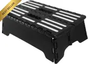 Step Stools Non-Slip Small Compact Folding Flat Step Stool Heavy Duty Portable