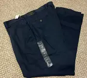 NWT New BROOKS BROTHERS Mens Clark Advantage Chino Pants Navy Blue Size 42x33