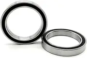 HFZCSIMR 2Pcs 6804 Hybrid Ceramic Bearing 20x32x7 Mm ABEC-7 Bicycle Bottom Brackets Spares 6804RS Si3N4 Ball Bearings