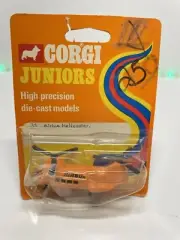 Vintage Corgi Juniors High Precision Die-Cast Models 1973 35 Airbus Helicopter