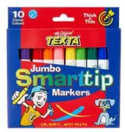 Texta Smart Tip Jumbo Marker (10pk)