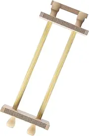 3331-03 Wooden Pearl Weaving Frame for Beading Threading, Disassembled, with Instructions, for Weaving Friendship Bracelets and Bracelets