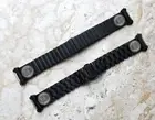 Sugar Skull Engraved Black Band Strap for Fitbit Ionic Smartwatches B-SS2