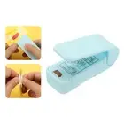 Mini Sealing Machine, Food Heat Vacuum Sealers, Blue