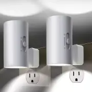 Night Light, Led Night Lights Plug into Wall, Sensor Dusk to Dawn, 0-100 LM Dimm