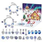 2024 Charm Advent Calendar 24 Days Countdown To Christmas DIY Jewelry Making Kit