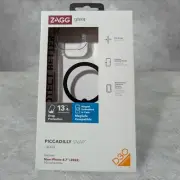 ZAGG Gear4 Piccadilly Snap Case Apple iPhone 6.7 2022 (14 Plus) Black/Clear A6