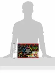 Melissa Doug Scratch Art Deluxe Combo Set Arts Crafts, Hides colours Patt