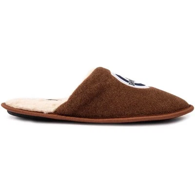 Lambretta Mens Sky Backless Mules Slippers Tan