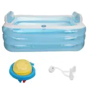 Portable Inflatable Bath Tub Adult SPA Warm Bathtub travel pool Winter indoor