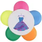 'Party Dress' Flower Shape Highlighter Pen (HL00033917)