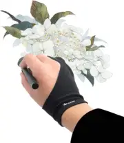 Artist Gloves Graphic Pen Drawing Anti-fouling Tablet Monitor Light free Size B