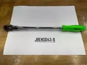 Snap-on Tools NEW GREEN 1/4" Drive X-Long Flex Quick Release Ratchet THRLLFD72G