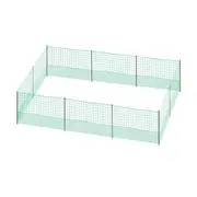 Chicken Fence Poultry Runs Coop Farm Pen Mesh Cage Net Habitat House Safe Turkey Breeding 1.15m x 30m