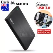 USB 3.0 2.5" SATA HDD Hard Drive External Enclosure Aluminum Slim Case