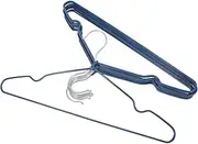 HEATSHAKING 10pcs Hangers Non Slip Coated Clothes Hangers for Space Saving Design Stylish for Organizing Wardrobe