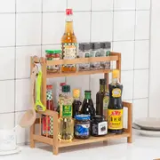 Organize Kitchen with 2-Tier Spice Rack