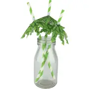 Coconut Tree Paper Straws (Pack of 10)