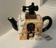 Collectible Ceramic Tea Pot - Tea-Nee By Cardinal Sewing Machine Theme