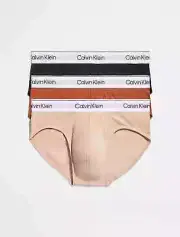 Calvin Klein NB2379901 Modern Cotton Stretch 3 Pack Hip Brief XL