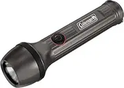 Coleman Classic Rechargeable LED Torch Flashlight | Durable & Lightweight Aluminium Body, Water-Resistant, Black