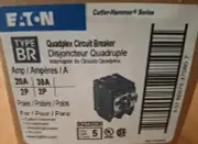 5-Pack NEW Eaton BQ220230 Quadplex Circuit Breaker 120/240V 20-30-Amp