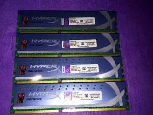 金士頓 DDR3 1600 8GB (4GX2) KHX1600C9D3K2/8GX 雙通道 終身保固