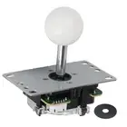 (White) Joystick Gamepad DIY Joystick Game Fighting Stick Repl EOB